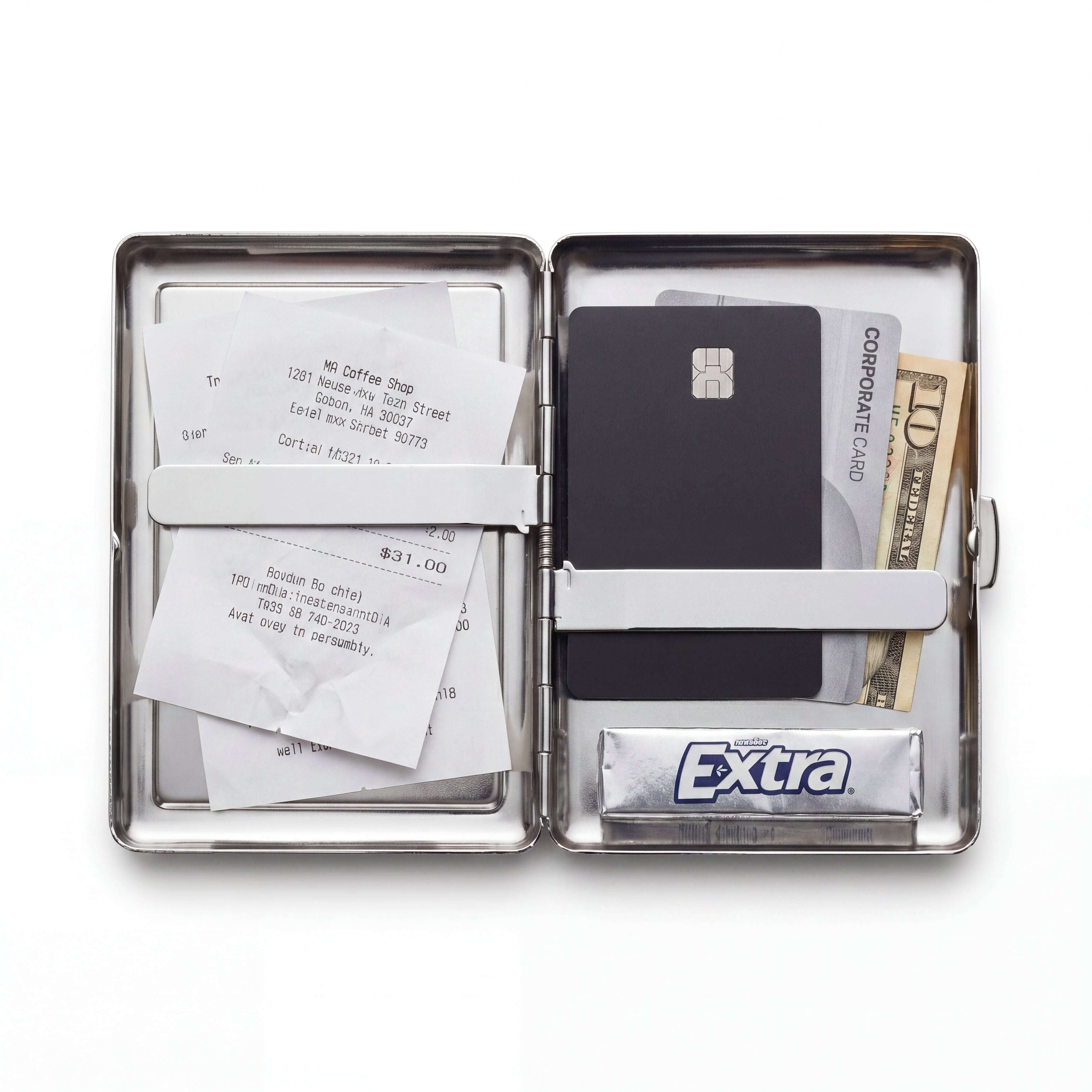 Arsenic Apothecary Tin Cardholder Wallet — Trinket