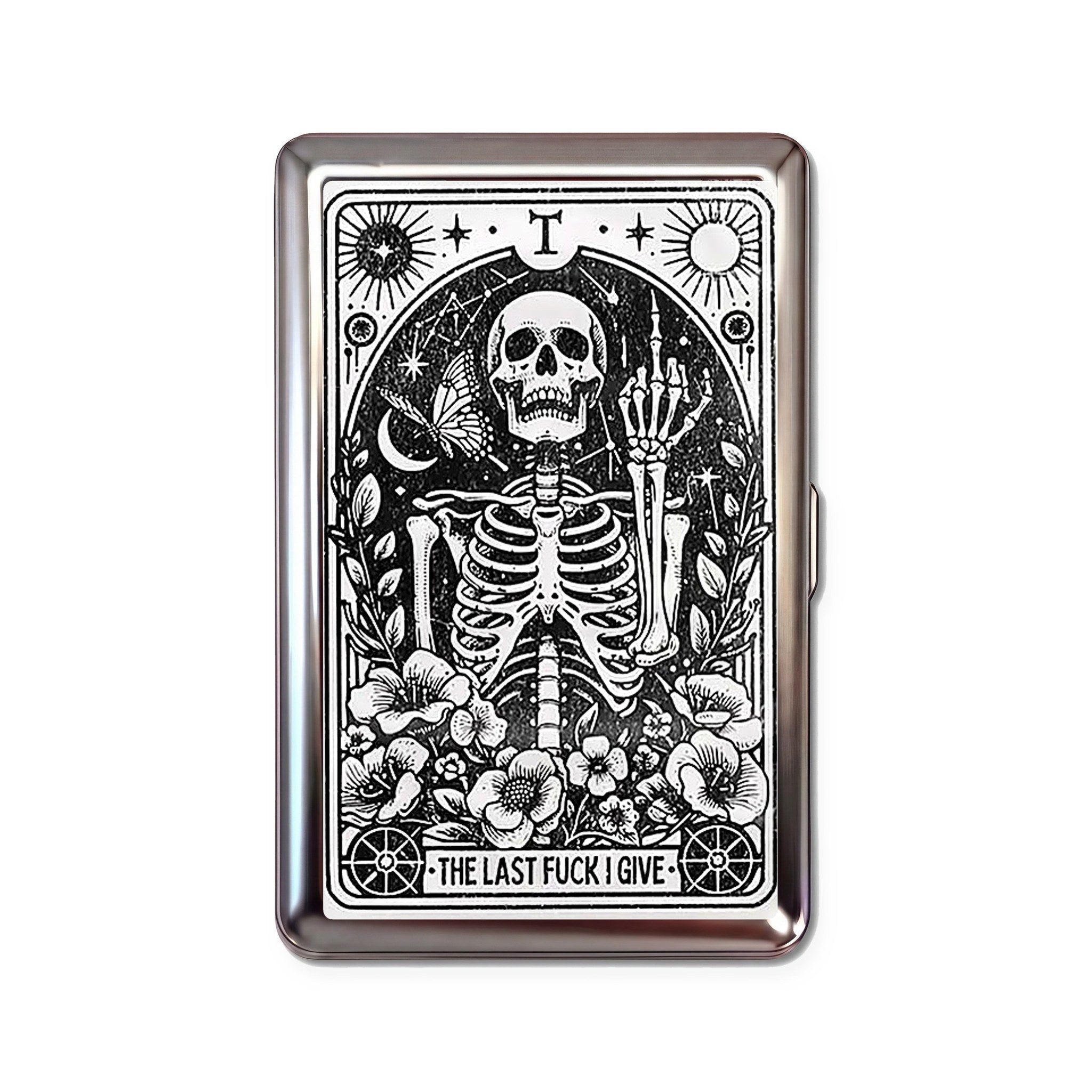 Last F*ck Tarot Tin Cardholder Wallet — Trinket