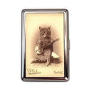 Banjo Cat Tin Cardholder Wallet