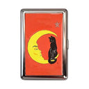Cat & Crescent Tin Cardholder Wallet