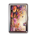 Cosmos Garden Tin Cardholder Wallet