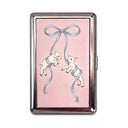 Ribbon Lambs Tin Cardholder Wallet